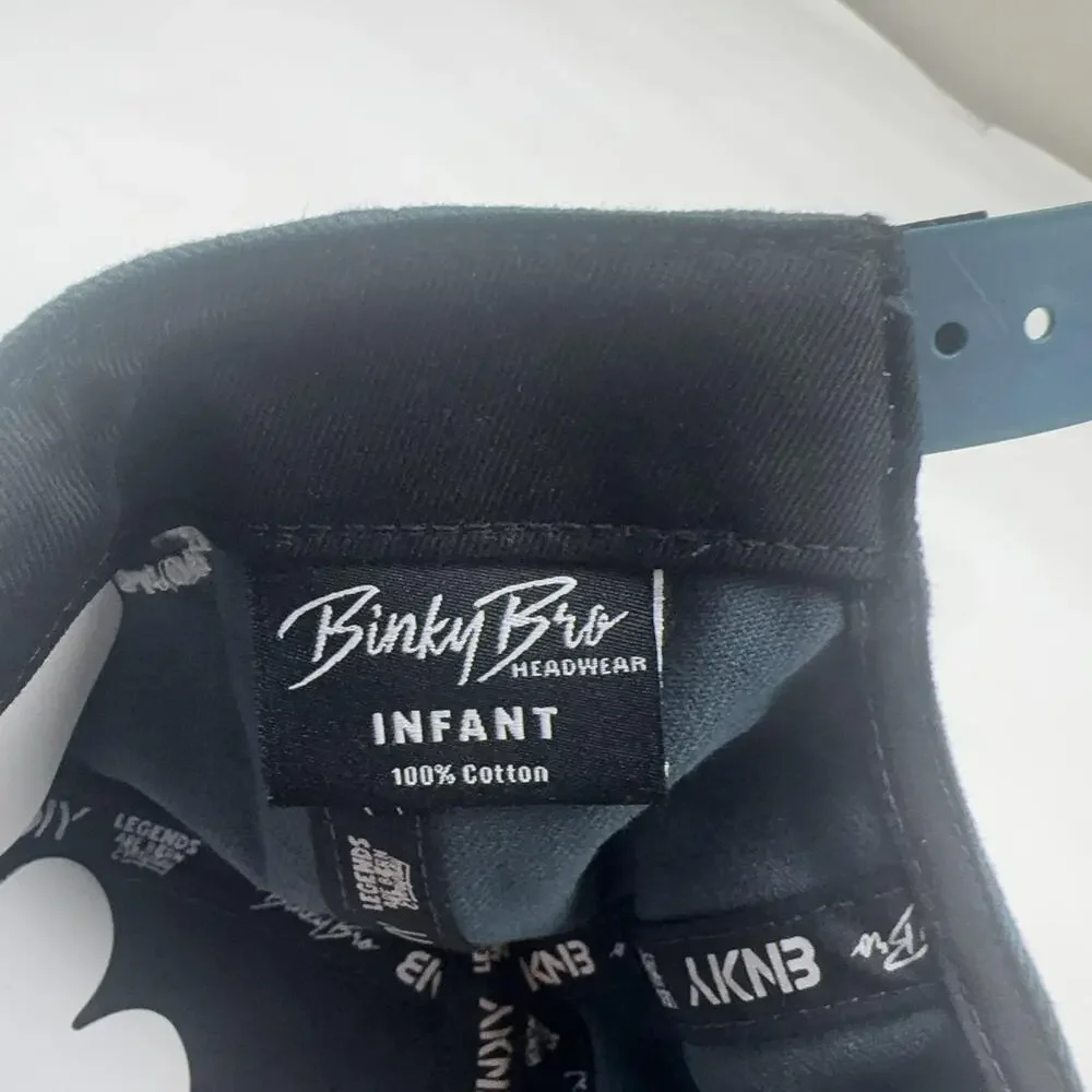 Binky Bro Snapback Cap Infant One Size Blue Tan Supertubos Surf Hat Snow Skate